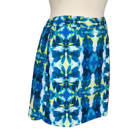EP PRO Skort Golf Athletic Pockets Blue Yellow Floral Women’s Plus Size XXL - Picture 2 of 9